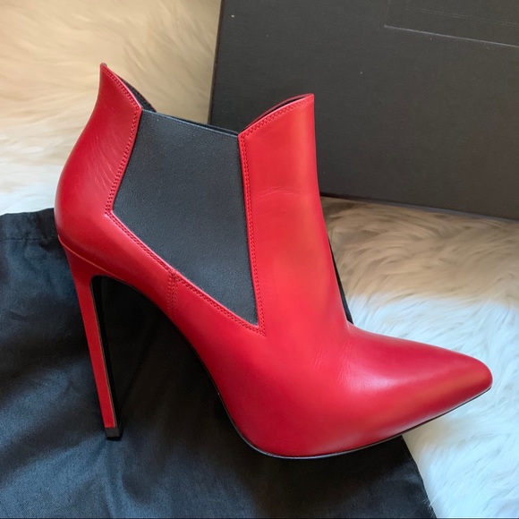 ⭕️SOLD⭕️ SAINT LAURENT Classic Paris 80 Booties - Picture 2 of 8